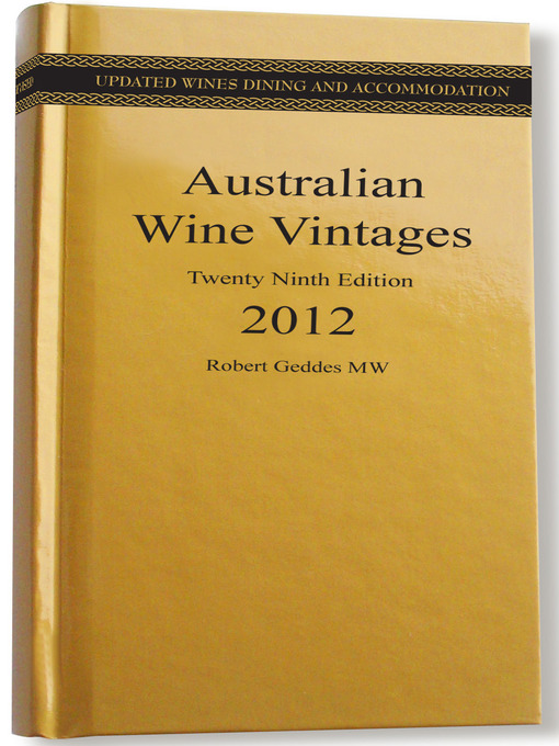 Title details for Australian Wine Vintages by Rob Geddes - Wait list